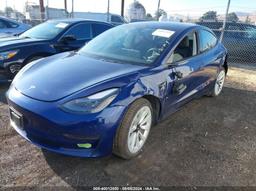 2023 TESLA MODEL 3 REAR-WHEEL DRIVE Blue  Electric 5YJ3E1EA4PF567541 photo #3