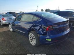 2023 TESLA MODEL 3 REAR-WHEEL DRIVE Blue  Electric 5YJ3E1EA4PF567541 photo #4