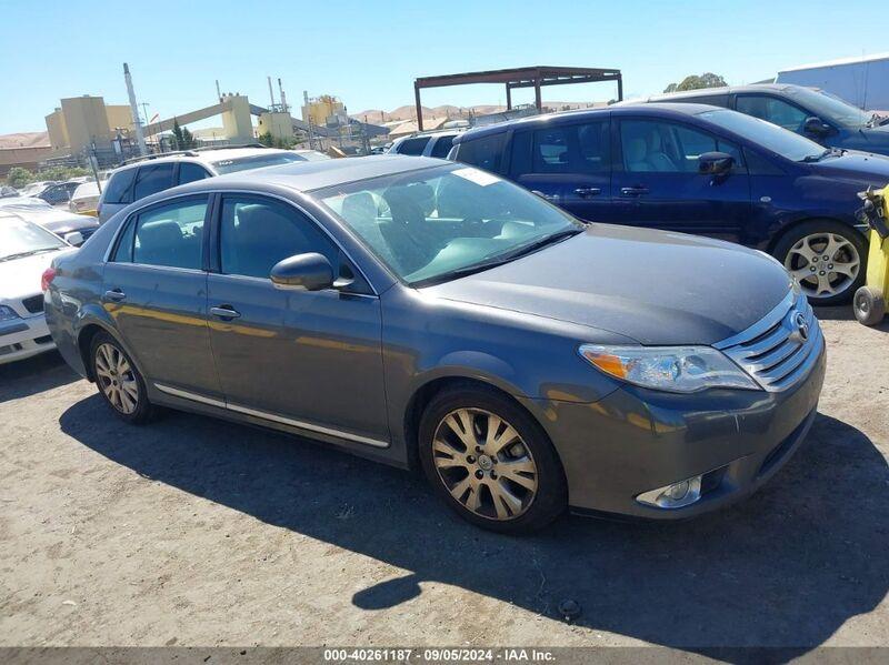 2012 TOYOTA AVALON Black  Gasoline 4T1BK3DB2CU470250 photo #1