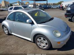 2000 VOLKSWAGEN NEW BEETLE GLS Silver  Gasoline 3VWCC21C2YM436282 photo #2