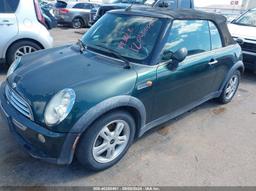 2005 MINI COOPER Green  Gasoline WMWRF33465TF61220 photo #3