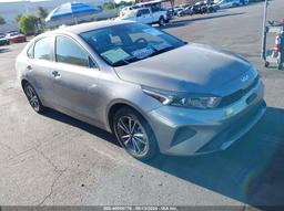 2022 KIA FORTE LXS Gray  Gasoline 3KPF24AD3NE475881 photo #2