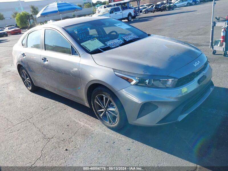 2022 KIA FORTE LXS Gray  Gasoline 3KPF24AD3NE475881 photo #1