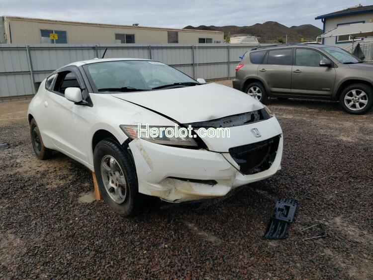 HONDA CR-Z 2011 white hatchbac hybrid engine  57081742 JHMZF1C40BS007286 JHMZF1C40BS007286 photo #1