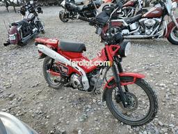 HONDA CT125 A 2021 red  gas  66617012 MLHJA5557M5002417 MLHJA5557M5002417 photo #2