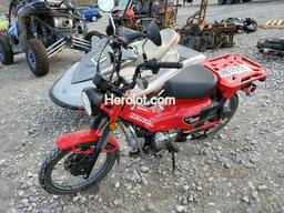 HONDA CT125 A 2021 red  gas  66617012 MLHJA5557M5002417 MLHJA5557M5002417 photo #3