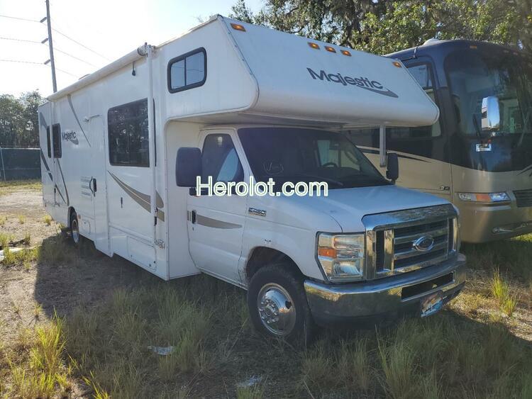 THOR MOTOR HOME 2013 white  gas  65165042 1FDXE4FS5CDA41040 1FDXE4FS5CDA41040 photo #1