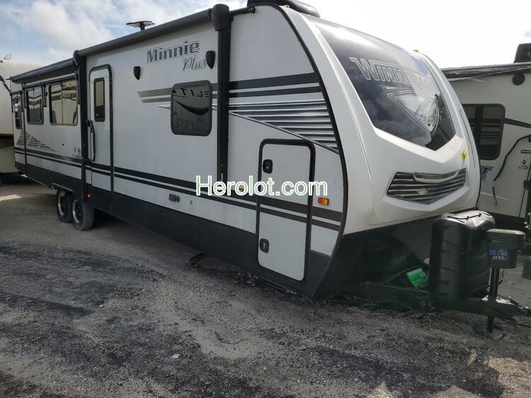 WINNEBAGO TRAILER 2020 black    63580472 54CTM3222L4025044 54CTM3222L4025044 photo #1