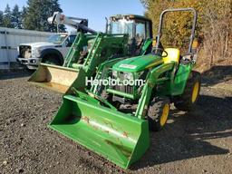 JOHN DEERE 3038E 2021 green    66941592 1LV3038ELMM135251 1LV3038ELMM135251 photo #3