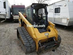 CATERPILLAR SKID STEER 2019 white    63896392 CAT0299DVFD202170 CAT0299DVFD202170 photo #2