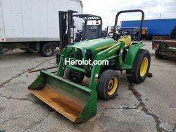 JOHN DEERE 3038E 2010 green    69923362 P00305X011361 P00305X011361 photo #3