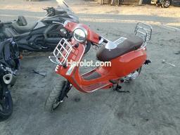 PIAGGIO MOTORCYCLE 2021 red    68290462 ZAPCA06B0N5103852 ZAPCA06B0N5103852 photo #3