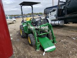 JOHN DEERE 3038E 2018 green    67982722 1LV3038EHJJ120988 1LV3038EHJJ120988 photo #2