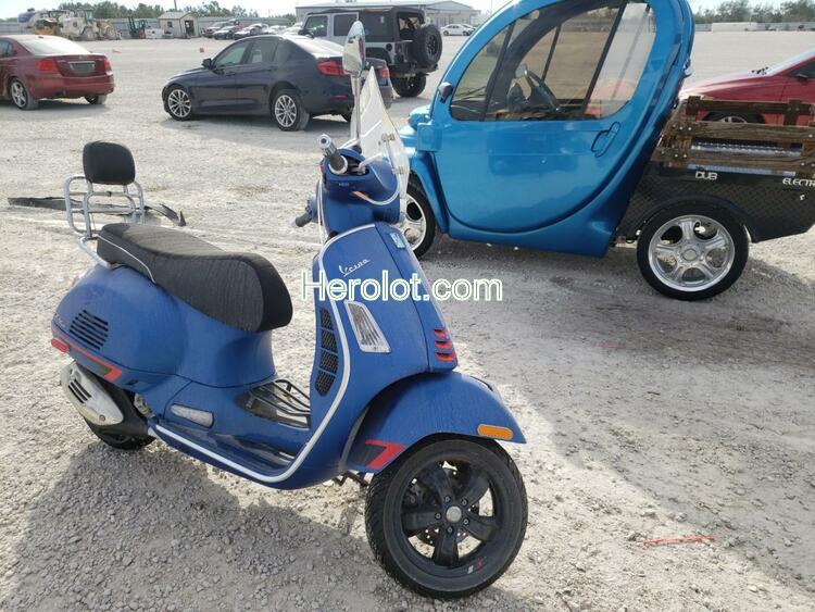 PIAGGIO VESPA 2022 blue    63355242 ZAPMA39M8N5202647 ZAPMA39M8N5202647 photo #1