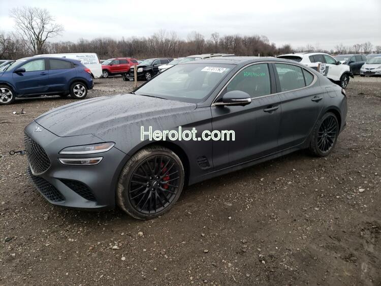 GENESIS G70 LAUNCH 2022 gray  gas  70707792 KMTG14TE3NU082382 KMTG14TE3NU082382 photo #1