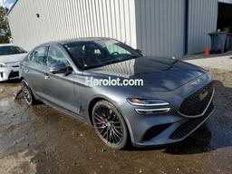 GENESIS G70 LAUNCH 2022 gray  gas  65279672 KMTG14TE2NU083362 KMTG14TE2NU083362 photo #2