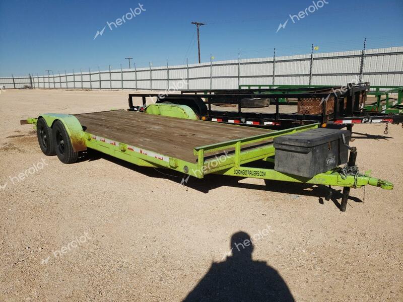 LOAD TRAIL 2021 green    38222663 58UBF2028MA003885 58UBF2028MA003885 photo #1