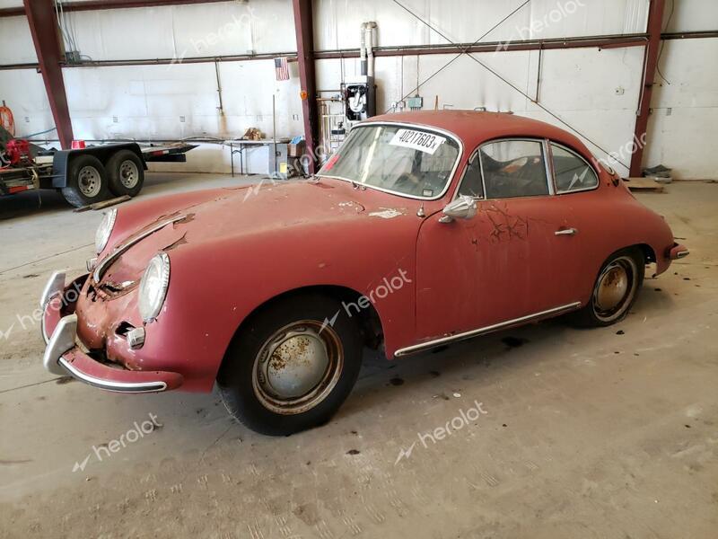 PORSCHE 356B 1962 red    40217603 210222 210222 photo #1