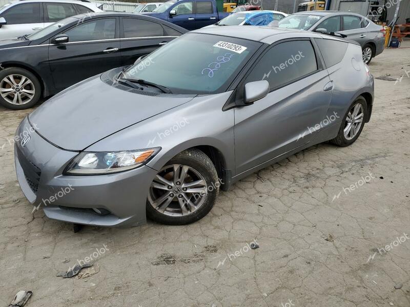 HONDA CR-Z EX 2012 gray  hybrid engine  43310293 JHMZF1D69CS002282 JHMZF1D69CS002282 photo #1