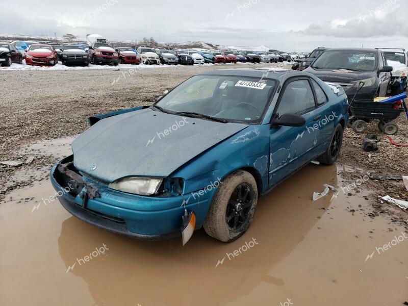 TOYOTA PASEO 1995 teal coupe gas  42733533 JT2EL45U2S0187348 JT2EL45U2S0187348 photo #1