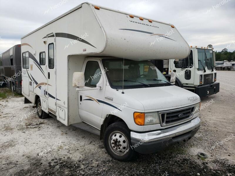 WINNEBAGO WINNEBAGO 2007 white  gas  43989733 1FDXE45S16DB32070 1FDXE45S16DB32070 photo #1