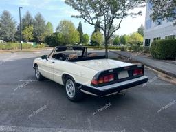 ALFA ROMEO SPIDER GRA 1988 cream roadster gas  51287473 ZARBA5649J1062365 ZARBA5649J1062365 photo #4