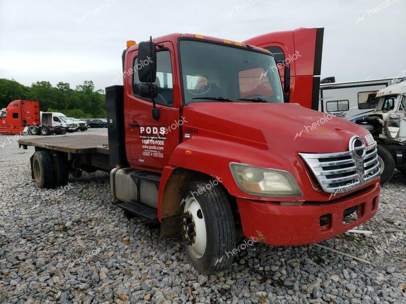 HINO HINO 268 2006 red conventi diesel 5PVNJ8JR262S50092 photo #1