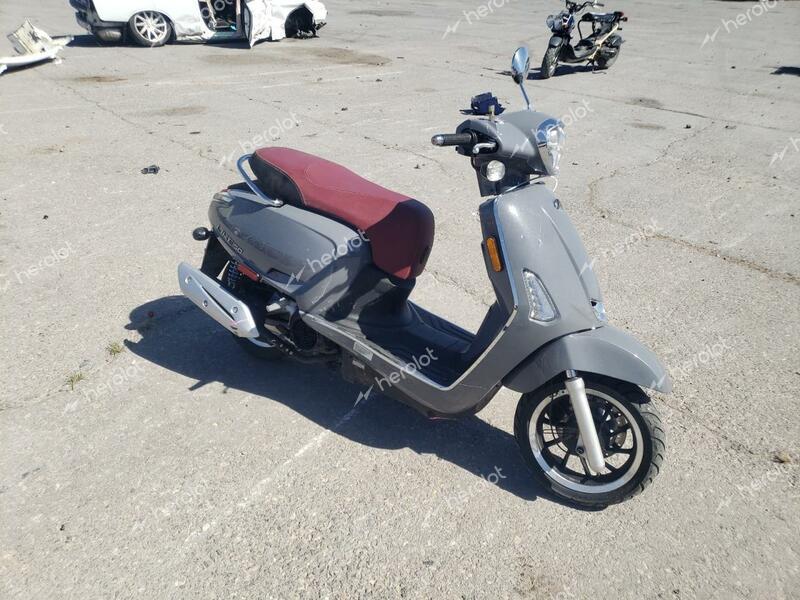 KYMCO USA INC LIKE 150 2019 gray  gas  47962703 LC2DBJ147KC100274 LC2DBJ147KC100274 photo #1