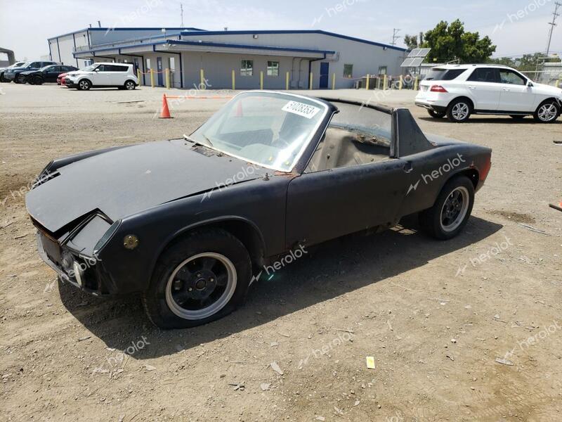 PORSCHE 914 1974 black   4742914792 photo #1