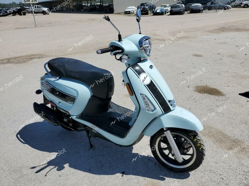 KYMCO USA INC LIKE 150 2020 blue  gas LC2DBJ143LC100452 photo #1