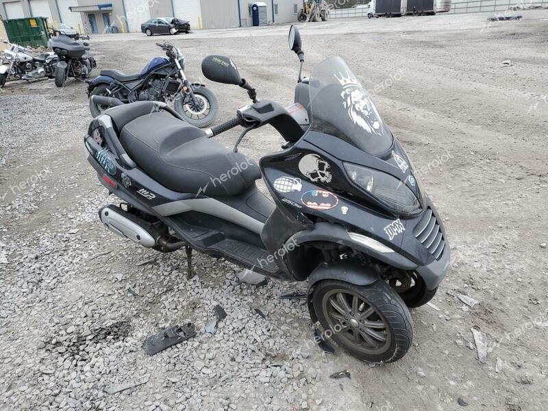 PIAGGIO MP3 2007 black motor sc gas  40154643 ZAPM479M575002004 ZAPM479M575002004 photo #1