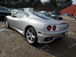 FERRARI 360 MODENA 2000 silver coupe gas  43023763 ZFFYU51A4Y0122319 ZFFYU51A4Y0122319 photo #3