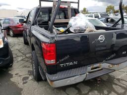 NISSAN TITAN 2005 black  gas 1N6AA07B65N522034 photo #3