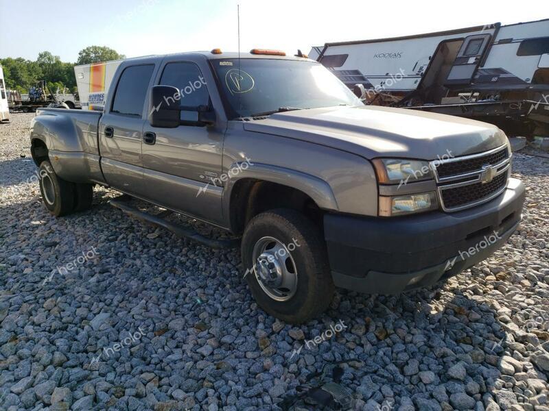 CHEVROLET C3500 SILV 2006 gray crew pic diesel 1GCJK33D26F228800 photo #1