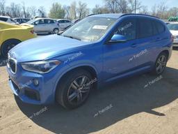 BMW X1 XDRIVE2 2017 blue 4dr spor gas WBXHT3C39H5F69631 photo #2