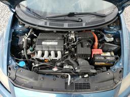 HONDA CR-Z 2014 blue hatchbac hybrid engine JHMZF1D4XES002163 photo #4