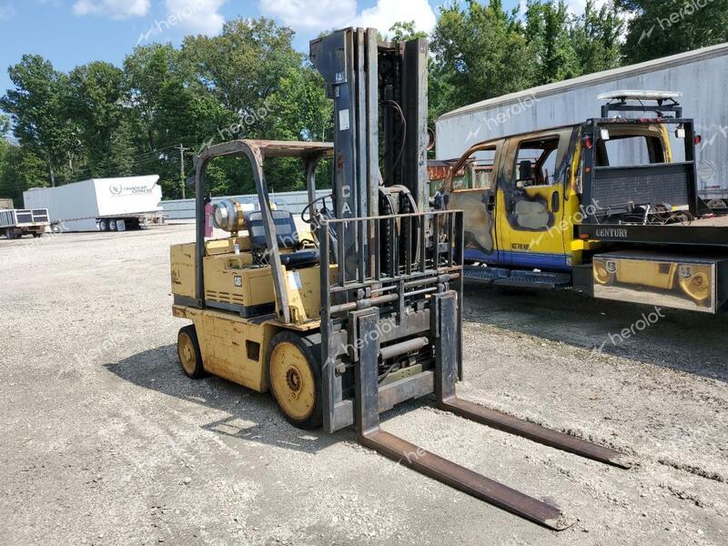 CATERPILLAR FORKLIFT 1995 yellow  propane 5MB02480 photo #1