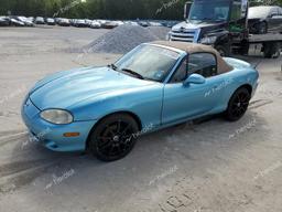 MAZDA MX-5 MIATA 2001 blue  gas JM1NB353210211805 photo #2