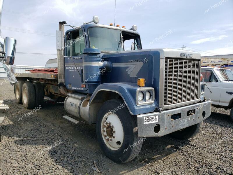 GMC TRUCK 1980 blue   T49FCAV591295 photo #1