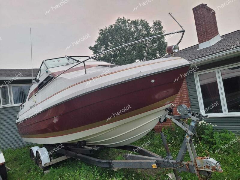 BAYL BOAT W/TRL 1979 white   BLBJ75SB05799P photo #1