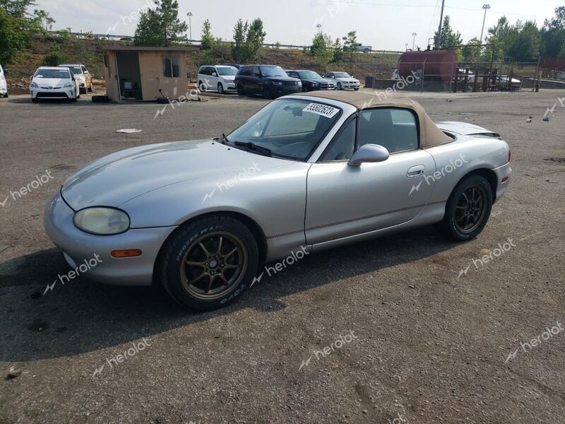 MAZDA MIATA 1999 silver  gas JM1NB353XX0117132 photo #1