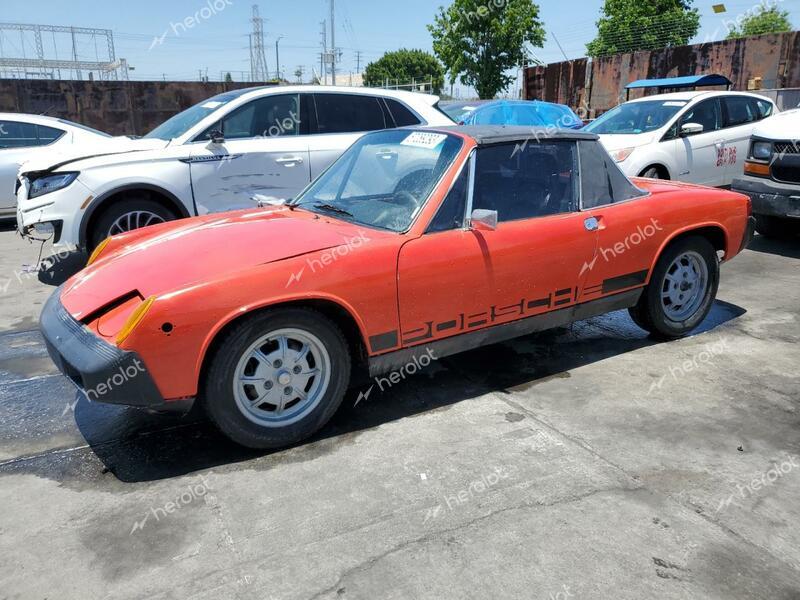 PORSCHE 914 1975 red   4752902354 photo #1