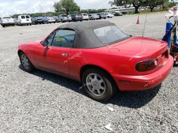 MAZDA MIATA 1990 red  gas JM1NA3515L0113453 photo #3