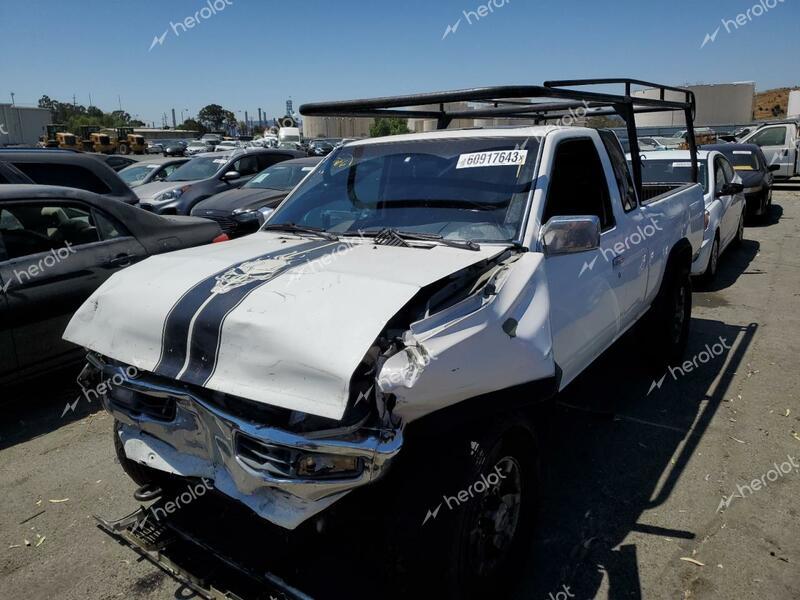 NISSAN TRUCK KING 1995 white club cab gas 1N6HD16Y3SC383845 photo #1