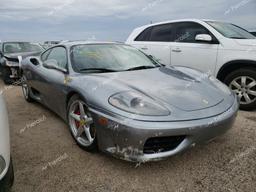 FERRARI 360 MODENA 2000 gray coupe gas ZFFYU51AXY0121160 photo #2