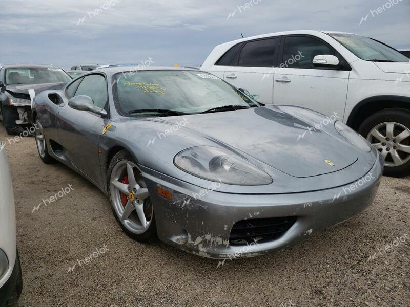 FERRARI 360 MODENA 2000 gray coupe gas ZFFYU51AXY0121160 photo #1