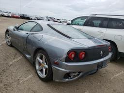 FERRARI 360 MODENA 2000 gray coupe gas ZFFYU51AXY0121160 photo #4