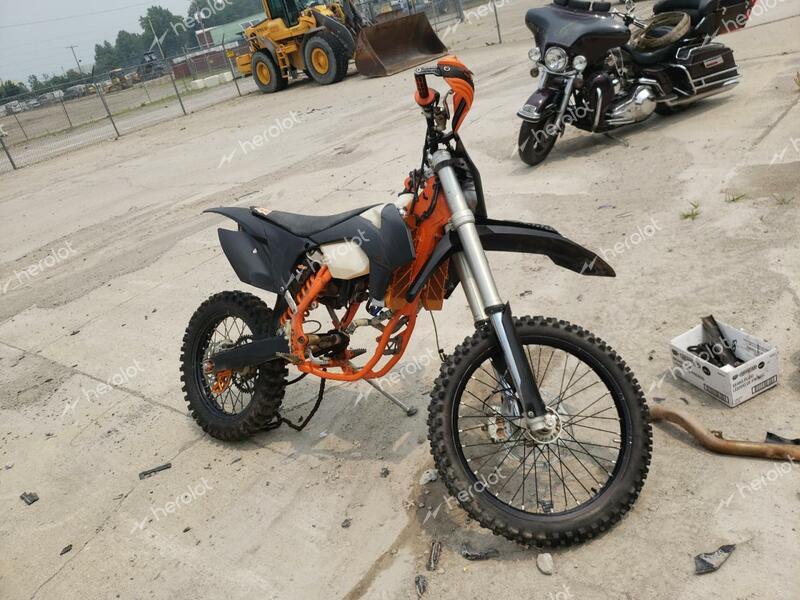 KTM 350 XC-FW 2016 orange dirt gas VBKEXK403GM266928 photo #1