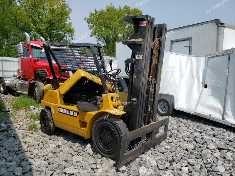 CATERPILLAR FORKLIFT 2017 yellow   52506223 photo #1