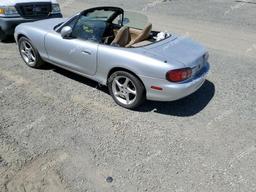 MAZDA MIATA 2002 silver  gas JM1NB353620221478 photo #3